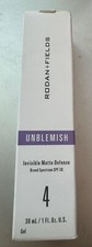 Rodan Fields Unblemish Invisible Matte Defense Broad Spectrum SPF 30 1 fl. oz.