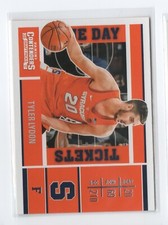 17-18 Contenders Draft Game Day RC Rookie 28 Tyler Lydon - Syracuse Orange