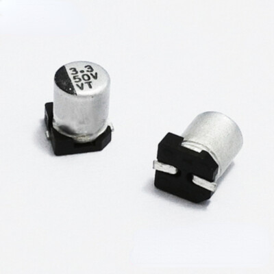 100PCS NEW Chip aluminum electrolytic capacitor 50V3.3UF 4*5.4