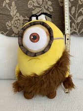 Pupazzo peluche minions primitivo 28 cm 