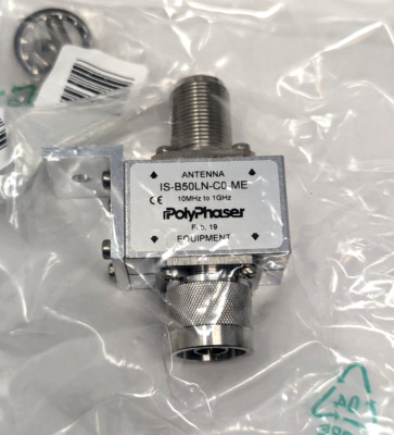 POLYPHASER IS-B50LN-C0-ME 10 Mhz to 1000 Mhz Bulkhead Mount Protector NEW