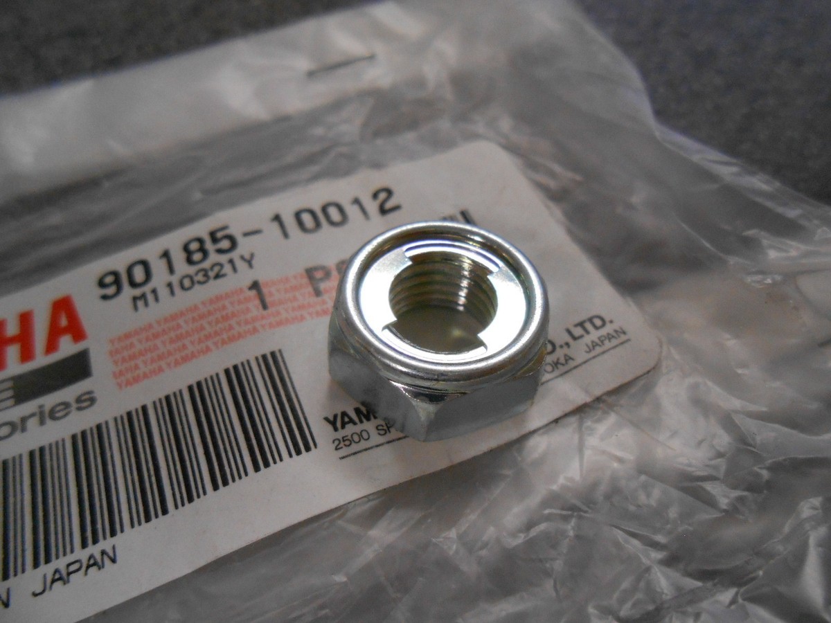 NOS Yamaha Self Locking Nuts 2011-2015 FZ8 90185-10012 QTY2 | eBay