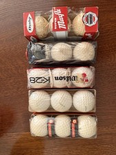 5 Very Scarce 1940’s/50’s/60’s 3-Ball Balata Sleeves-Royal, Acushnet, Atomic,etc