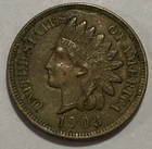 1903 Indian Head Cent Exact Coin Imaged #IND130