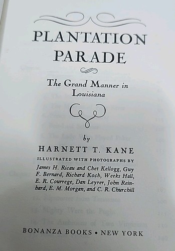 Plantagenumzug von Harnett T. Kane HB 1. 1945 SEHR GUT - Bild 2 von 4