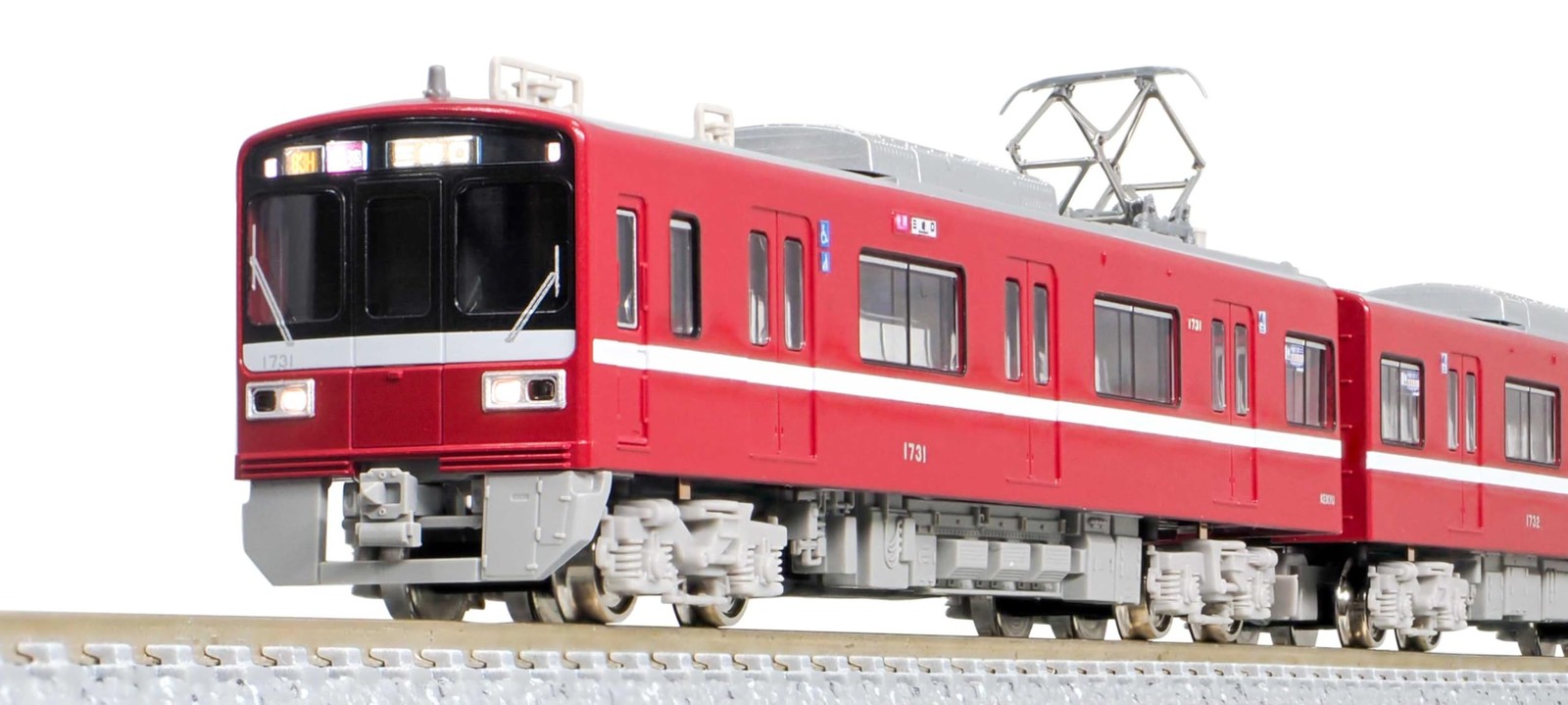 Зеленый датчик Max N Keikyu Type 1500 обновленного состава Car 1731 с антенной SR 8- 76590₽