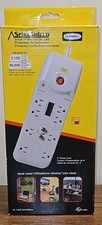 Hubbell Spikeshield,Surge Protective Devices,TVSS Plug Strips, 15A 125V 8-Outlet