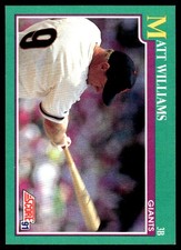 Matt Williams 1991 Score #189 Giants MLB READ FREE SHIPPING AutographDen