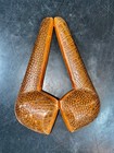 Vienna Meerschaum Estate Pipe Straight Amber Stem & Hard Case 5" ~ Tobacco — photo 10