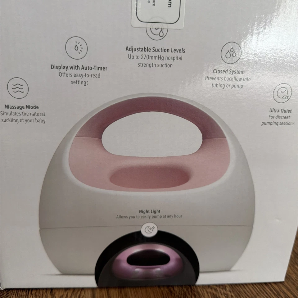 Extractor de leche eléctrico doble Spectra S2 Plus Premier - rosa Foto 3 de 3