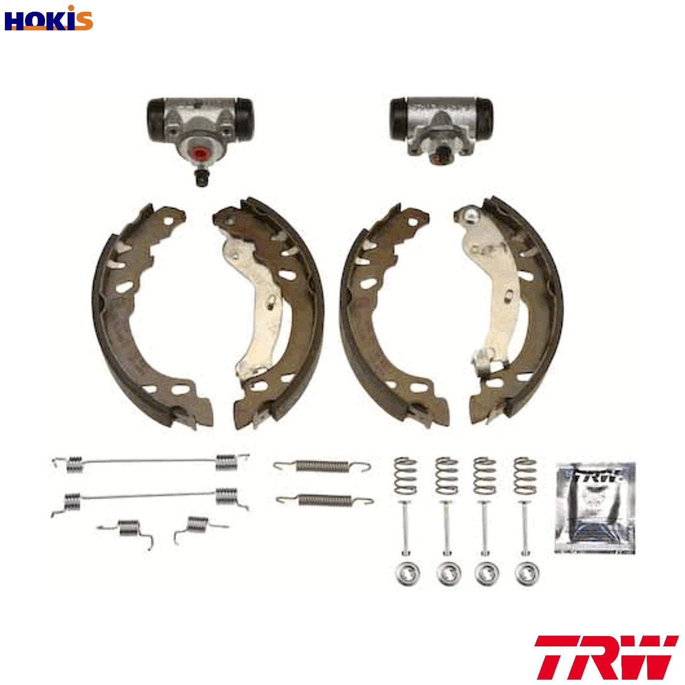 BRAKE SHOE SET BK1768 FOR FIAT PANDA/Hatchback/Van/CLASSIC 188A8.000 1.2L 4cyl
