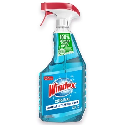 Windex Glass and Window Cleaner Spray Bottle, Packaging 23 Fl Oz (Pack of 1)