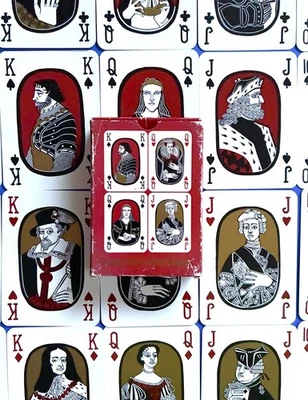 Kartenspiel Characters from SCOTLAND´s HISTORY Queen Mary Bridge Spielkarten - Bild 1 von 4