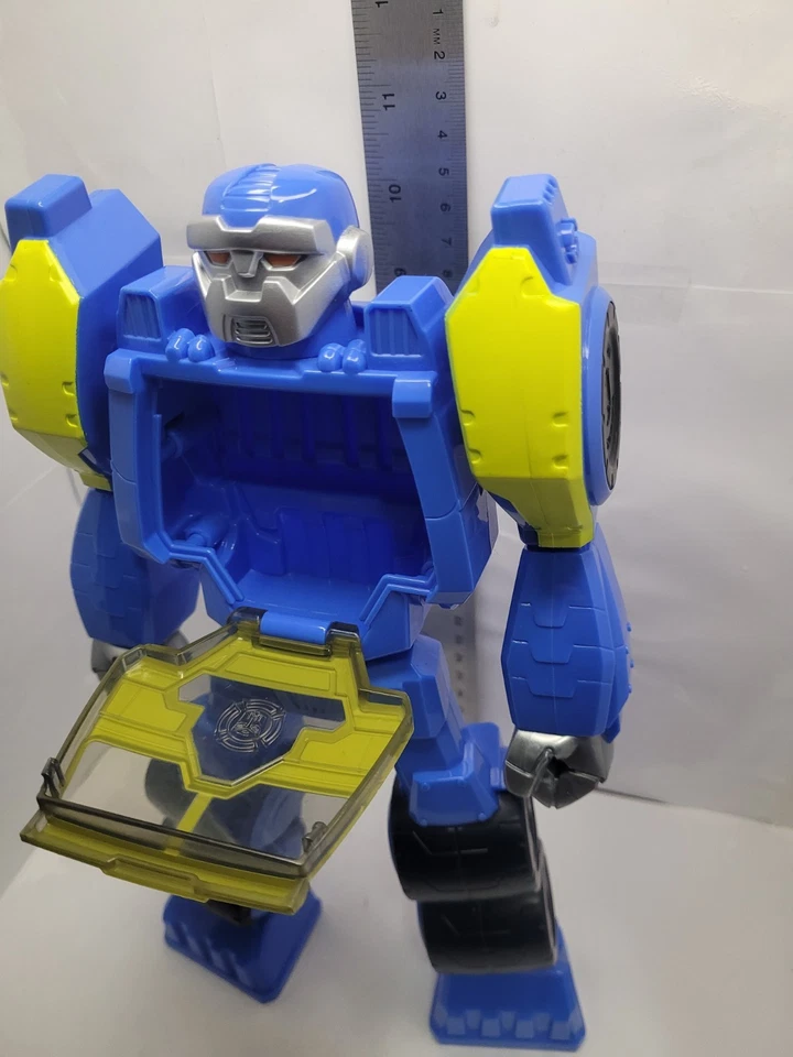"Figura de acción Transformers Rescue Bots Salvage Garbage Truck 12""" Foto 3 de 4