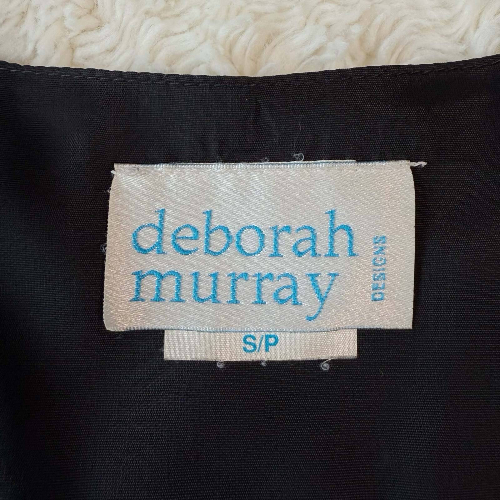 VTG Deborah Murray Women Colorful Geometric Aztec Pattern Tapestry Vest SMALL