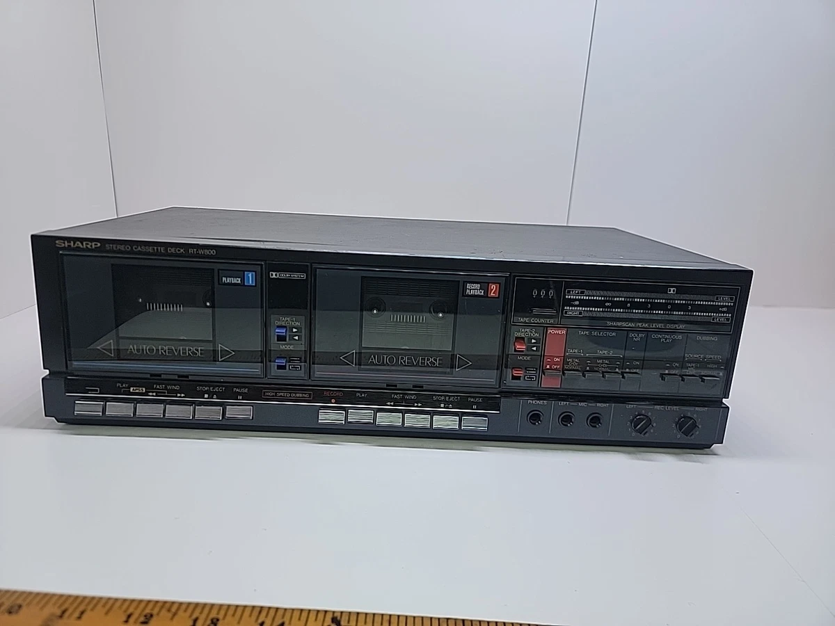 Sharp Vintage Cassette Decks for sale - eBay