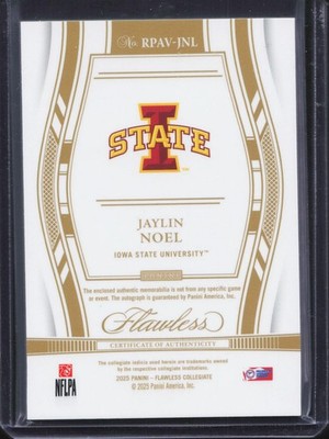 2025 Panini National Treasures Collegiate - Flawless Rookie Patch