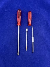 Porsche - Red Plastic Reversible Screwdriver For Tool Kit Porsche Made W-germany