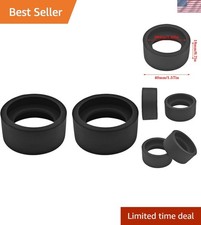 2PCS Eyepiece Eye Cup Soft Rubber Eyepiece Cover Binocular Eye Cups Replaceme...