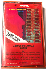 A Flock of Seagulls Listen Cassette Tape 1983 Arista Records jC8-8013 Bonus tra
