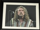 ROBERT PLANT  Led Zeppelin Autographed 8 X 11.5 signed Framed Photo Legend — photo 6