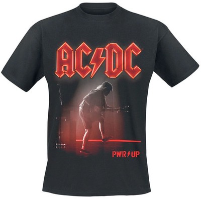 ACDC T-Shirt Unisex PWR UP Angus Live schwarz