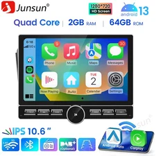 10.6'' for Android 14 Toyota Tundra 2007-2013 64GB Car Stereo RadioWIFI CarPlay