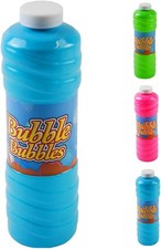 RAM ONLINE Giant 1 Litre Bubble Mixture with Wand for Bubble Machines - Outdoor 