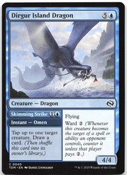 Dirgur Island Dragon #40 Tarkir: Dragonstorm Common MTG