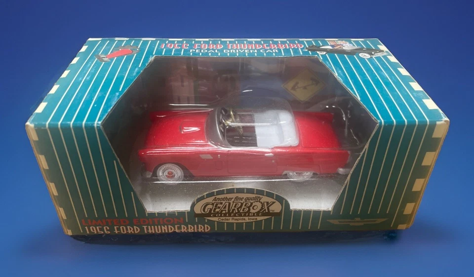 GEARBOX COLLECTIBLE 1956 THUNDERBIRD PEDAL DRIVEN CAR DIECAST LOT OF 4 - Image 4 of 4