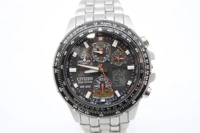 Citizen Eco Drive Skyhawk A-T Watch Ref U600-S041341 Solar Quartz SPARES/REPAIRS