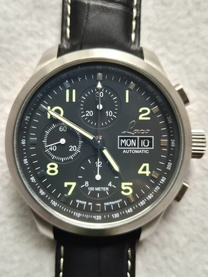Flieger-Chronograph (Herren) Sonderedition von Laco (ungetragen) im Top Zustand