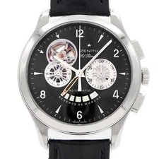 ZENITH Class Open El Primero 03.0510.4021 Chronograph Black SS Men Automatic
