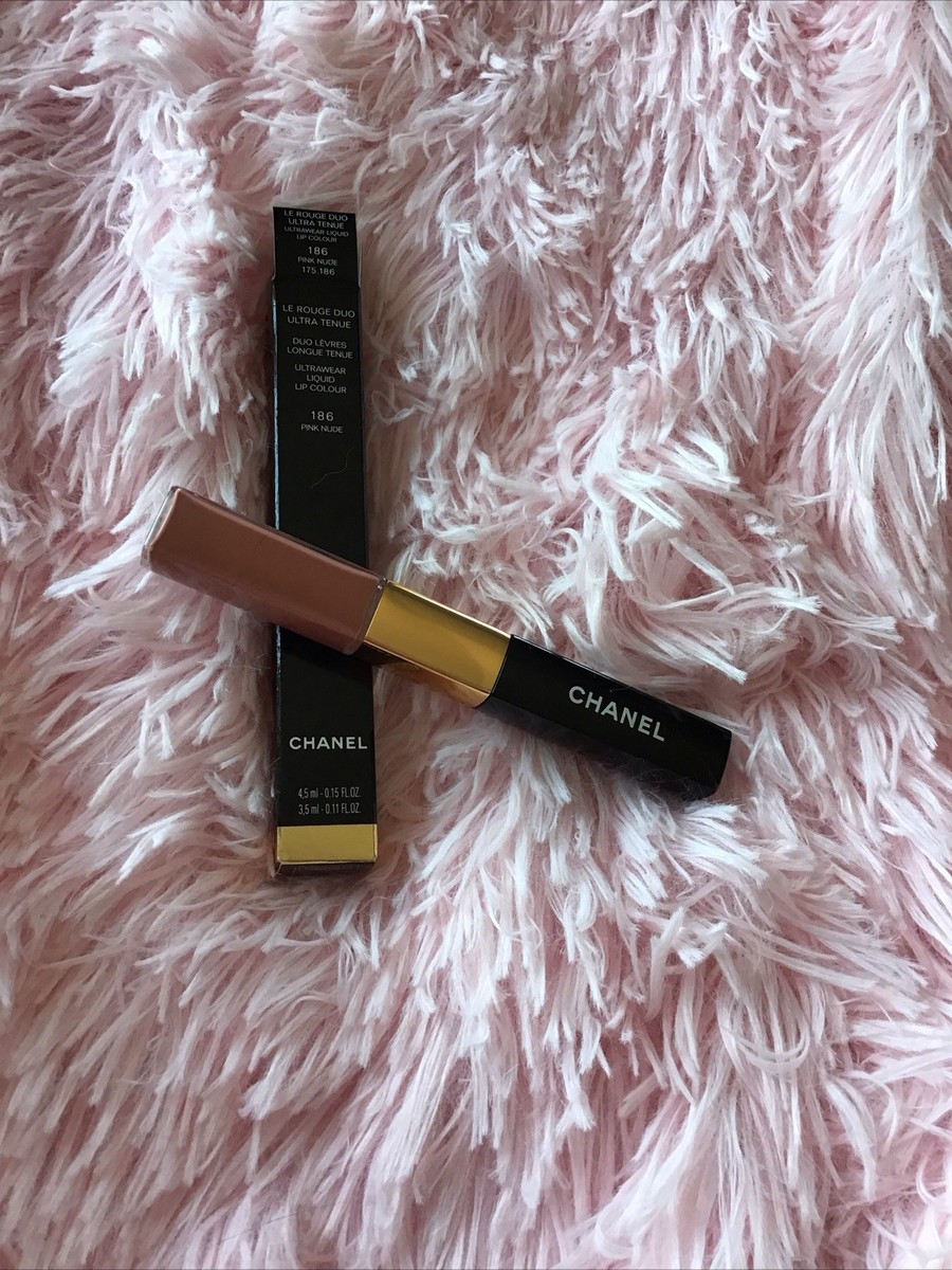 New Shade Chanel Le Rouge Duo Liquid Lip Colour #186 Pink Nude In