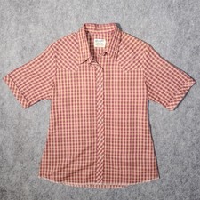 Vintage Wrangler For Women Pearl Snap Western Shirt SS Made In USA