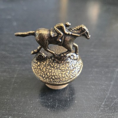 Blanton's Bourbon Cork Bottle Stoppers Horse & Jockey - Letter ''N'' 