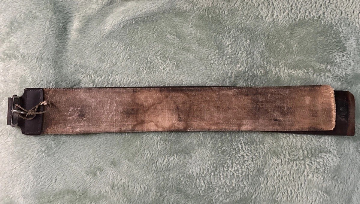 Vintage Dubl Duck Pearl Duck Imperial Russia Razor Strop