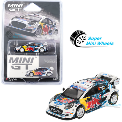 #ad Mini GT 1:64 Ford Puma Rally1 #13 M Sport Ford WRT 2024 Rally Monte Carlo #974 $16.99