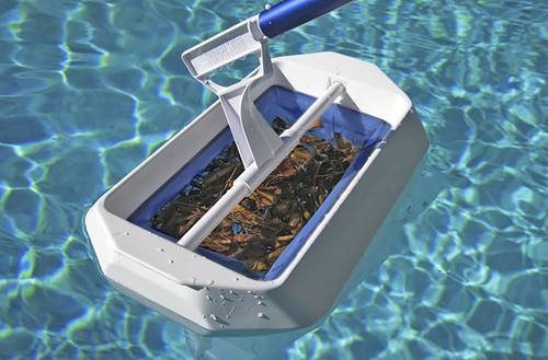Pool Central Swivel Skim Elite™ Pool Floating Skimmer - Fits Most Poles - Picture 2 of 5