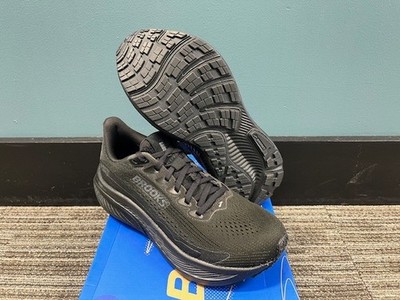 Women's Size 9 Brooks Ghost 17 GTX Running Shoes New In Box Black/Black/Ebony