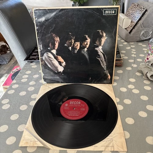 LP VINYL ROLLING STONES SELF TITLED ALBUM LK 4605 1964 UK 1ST MONO 2A/4A VG/VG+