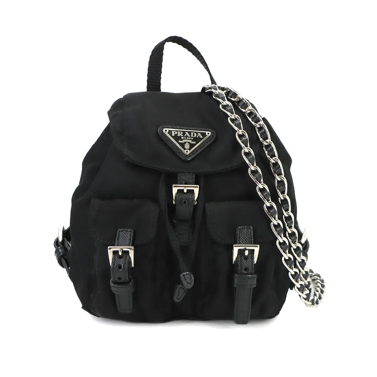 PRADA Backpack Black Bags & Handbags for Women for sale | eBay