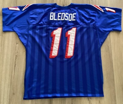 1996 Starter NFL Authentic Jersey New England Patriots Drew Bledsoe 54 XL Sewn
