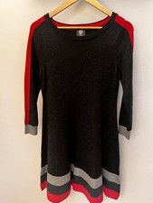 VINCE CAMUTO Women’s Size Medium M Dress Long Sleeve Sweater Stretch Colorblock