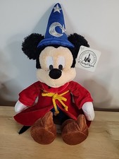 Disney Park Mickey Fantasia Apprentice Plush Brand New w/Tag