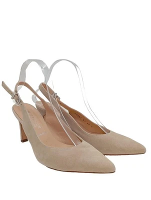 PETER KAISER Escarpin à bride arrière Dames Escarpins T EU 37,5 blanc cassé - Photo 1/4