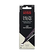 Kiss Led Soft Gel Adhesive 10Ml Salon Quality Nail Extensions Flexible Formula