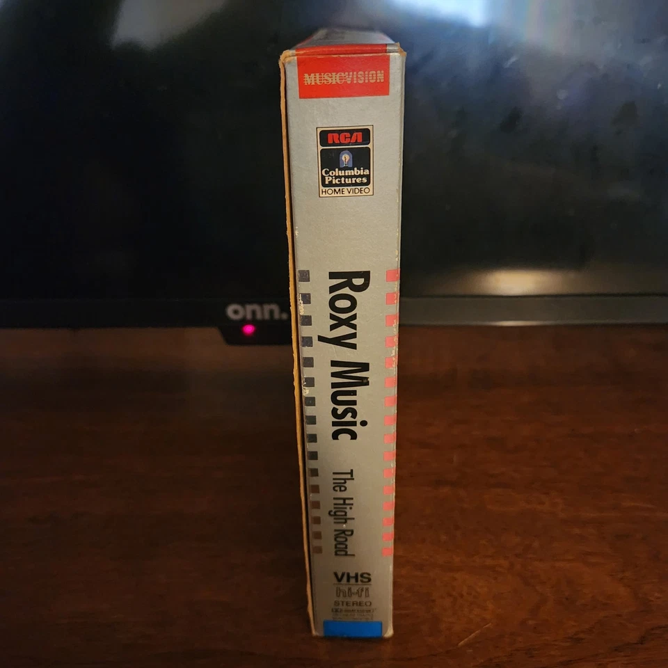 Rare - Musicvision Roxy Music The High Road Live VHS Tape 1988 - Image 2 of 4