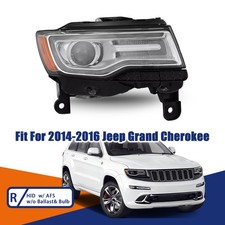 Hid Projector Headlight W Afs For 2014-2016 Jeep Grand Cherokee Right Passenger Hid Projector Headlight W Afs For 2014-2016 Jeep Grand Cherokee Right Passenger