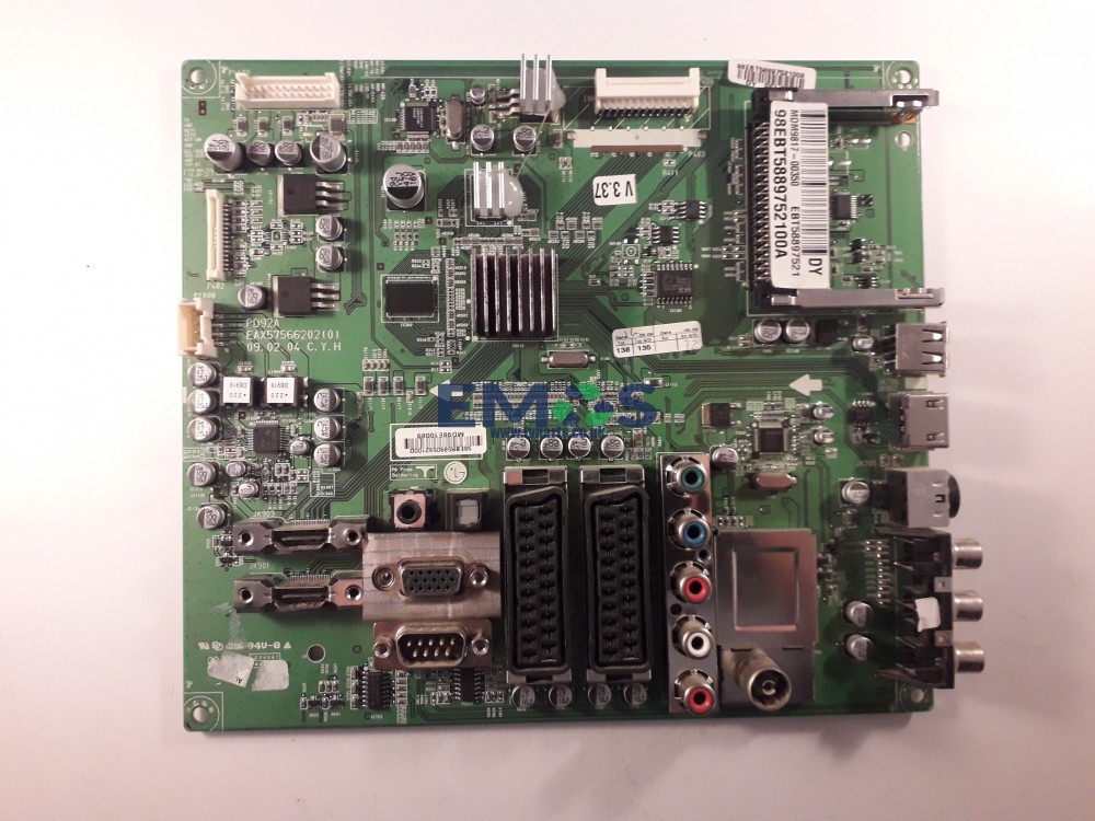 EAX57566201(5) PD92A EBT58897521 LG 42PQ6000 MAIN BOARD (EAX57566202 (0))